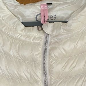 Cotes of London puffer, short sleeve vest, new without tags
